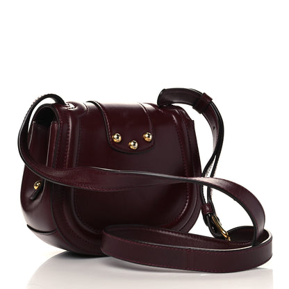 Dolce & Gabbana Smooth Calfskin Mini DG Amore Shoulder Bag Bordeaux 2 of 6