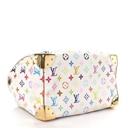 Louis Vuitton Monogram Multicolor Speedy 30 White 4 of 12