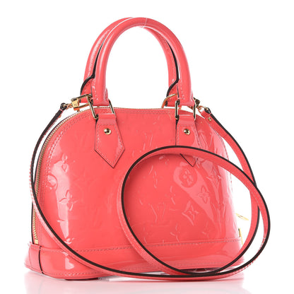 Louis Vuitton Vernis Alma BB Rose Litchi 1 of 13
