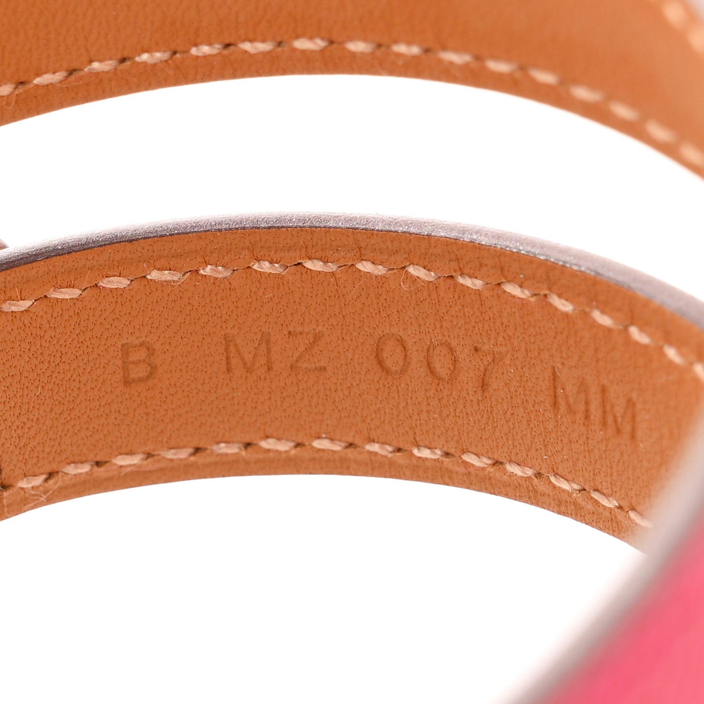 Epsom Kelly Double Tour Bracelet T4 Rose Extreme