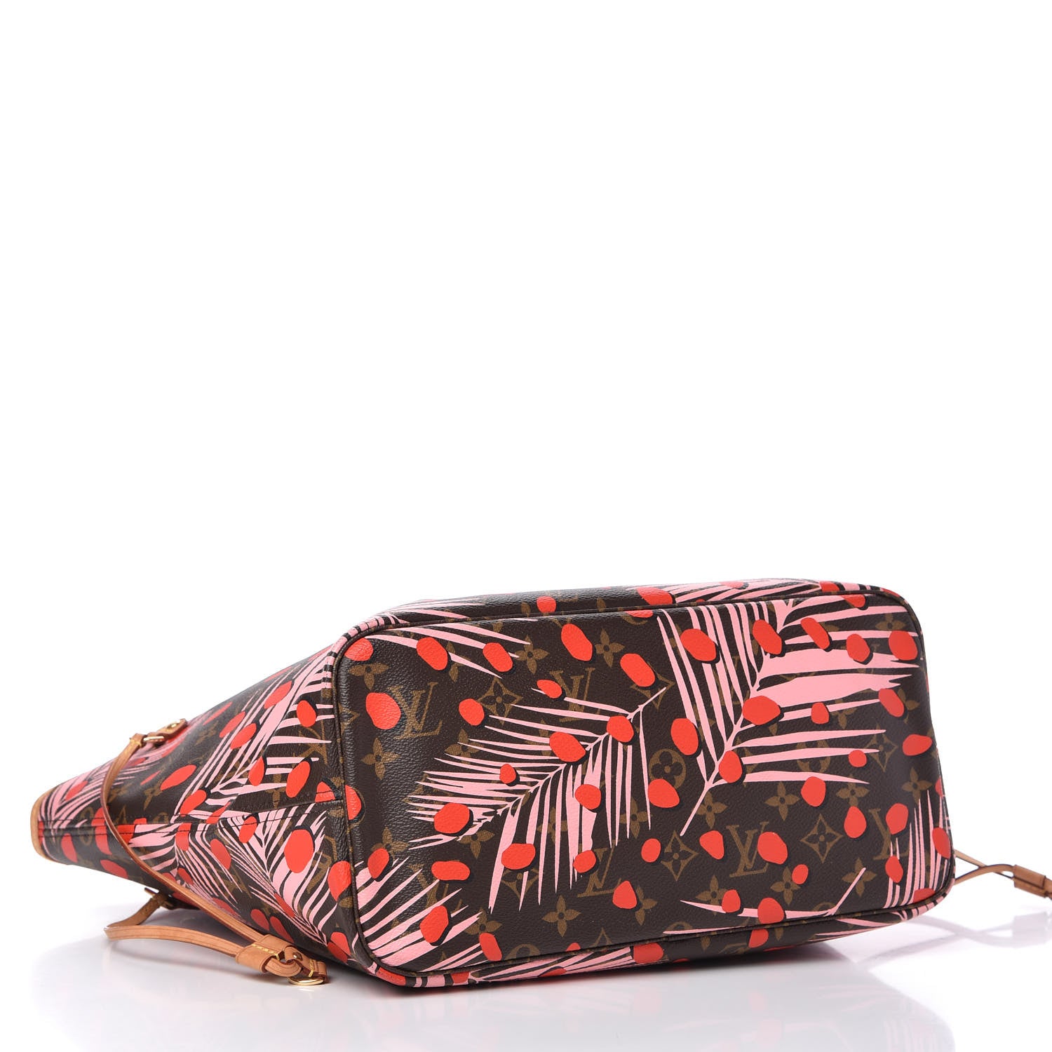 Louis Vuitton Monogram Jungle Dots Neo Neverfull MM Sugar Pink Poppy 4 of 10