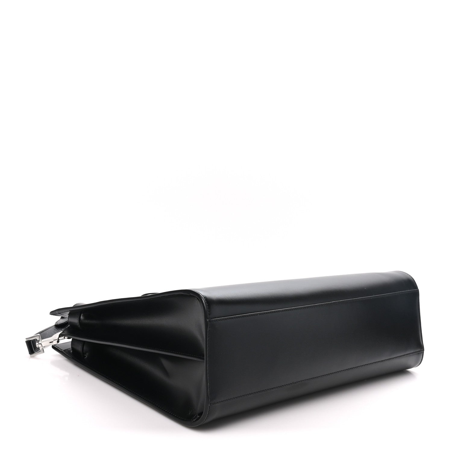 Saint Laurent Calfskin Large Thin Sac De Jour  Black 5 of 10