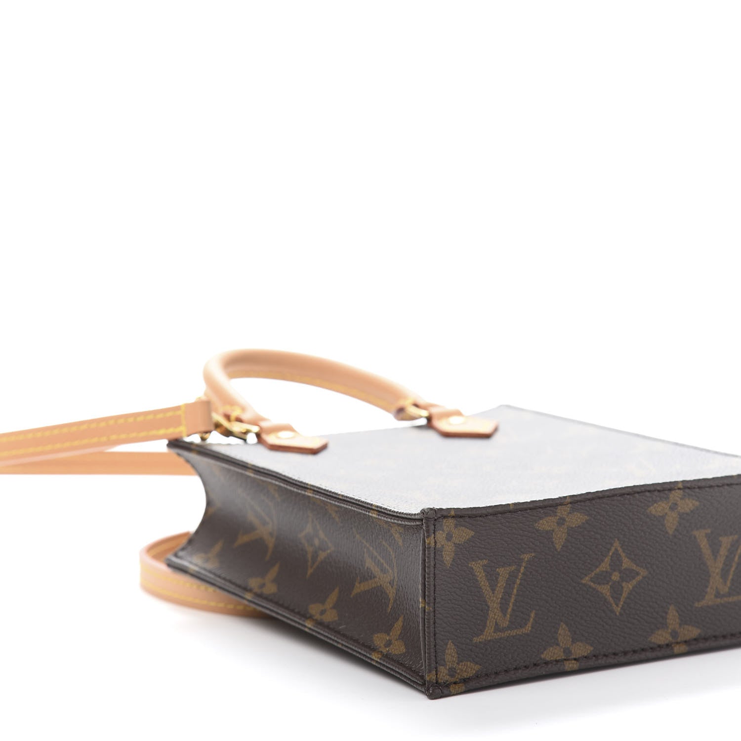 Louis Vuitton Monogram Petit Sac Plat 8 of 10