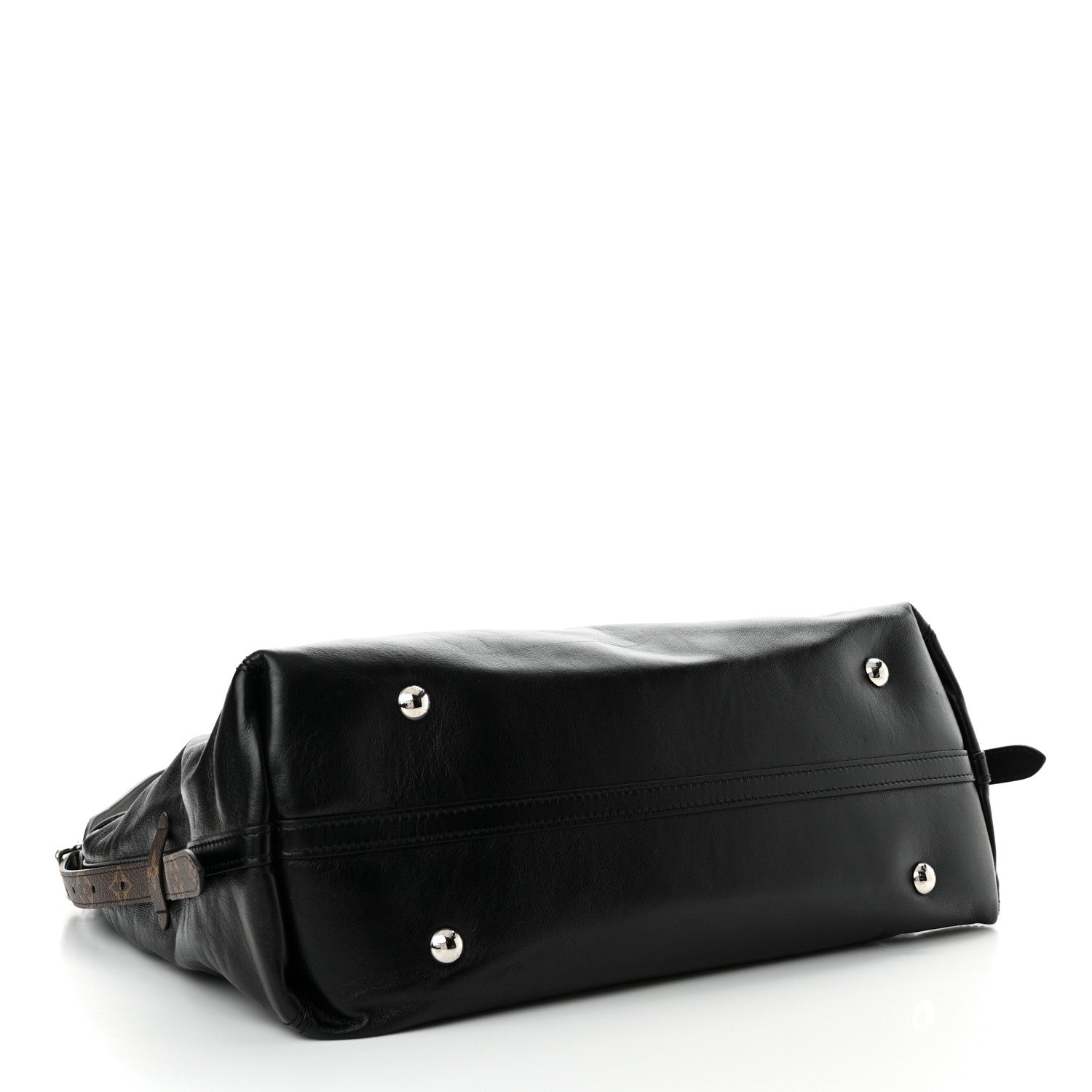 Louis Vuitton Lambskin CarryAll Vibe MM Black 5 of 11
