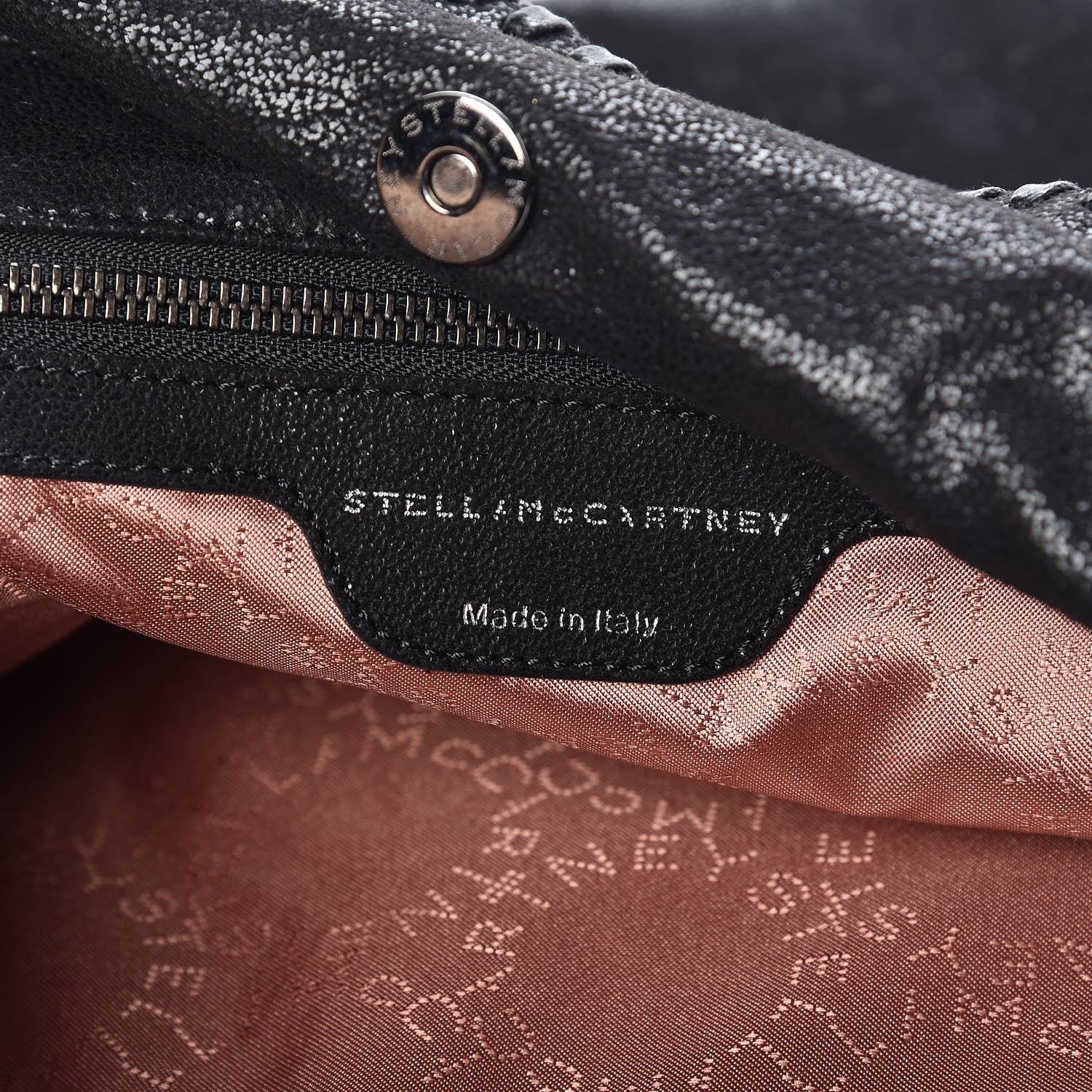 Stella McCartney Shaggy Deer Small Falabella Tote Black 5 of 7