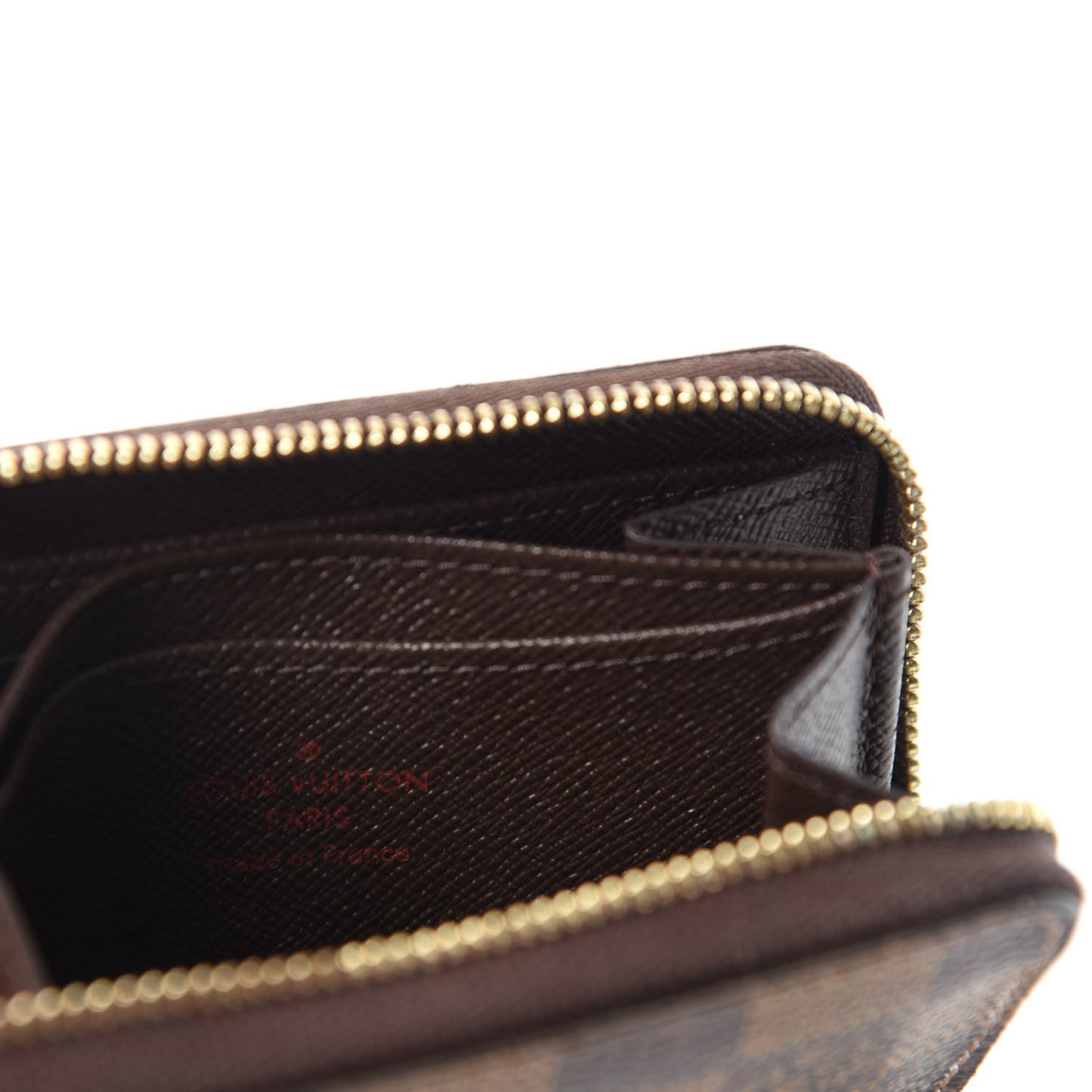 Damier Ebene Zippy Coin Purse