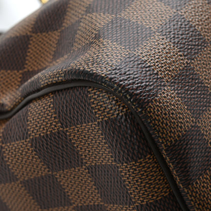 Louis Vuitton Damier Ebene Speedy Bandouliere 25 10 of 11