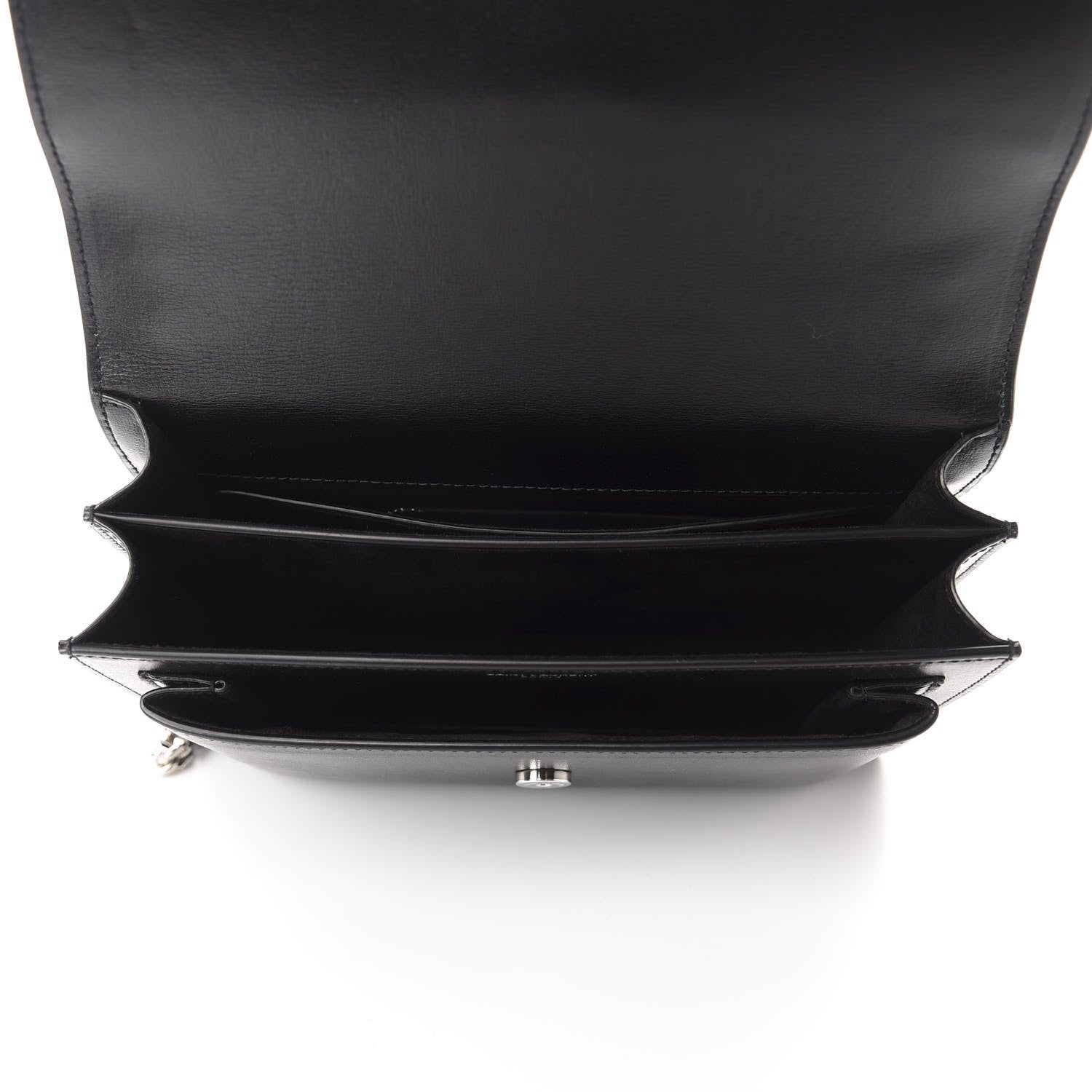 Saint Laurent Calfskin Medium Monogram Sunset Black 5 of 11