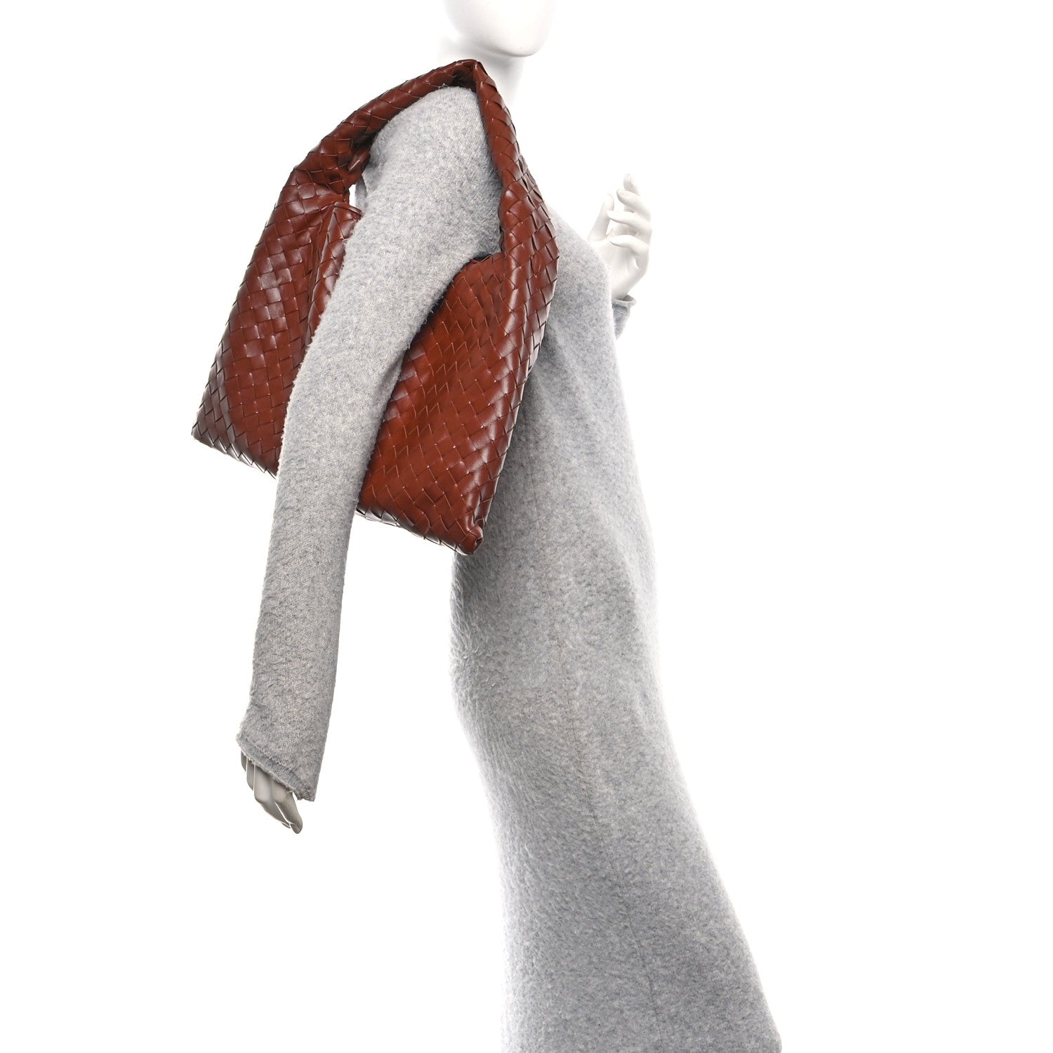 Bottega Veneta Calfskin Intrecciato Small Hop Sapele 2 of 10