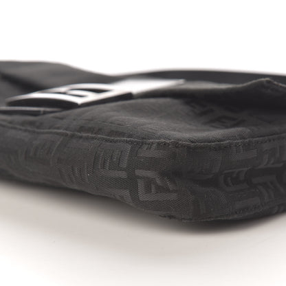 Fendi Zucchino Baguette Black 6 of 9