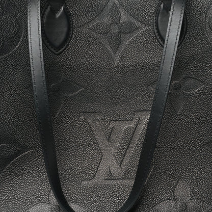 Louis Vuitton Empreinte Monogram Giant Onthego GM Black 7 of 11