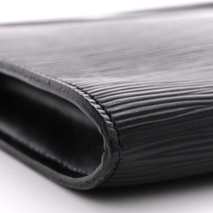 Louis Vuitton Epi Pochette Accessories 24 Black 9 of 11