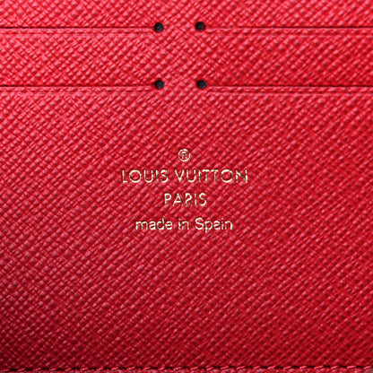 Louis Vuitton Damier Ebene Clemence Wallet Cherry 6 of 8