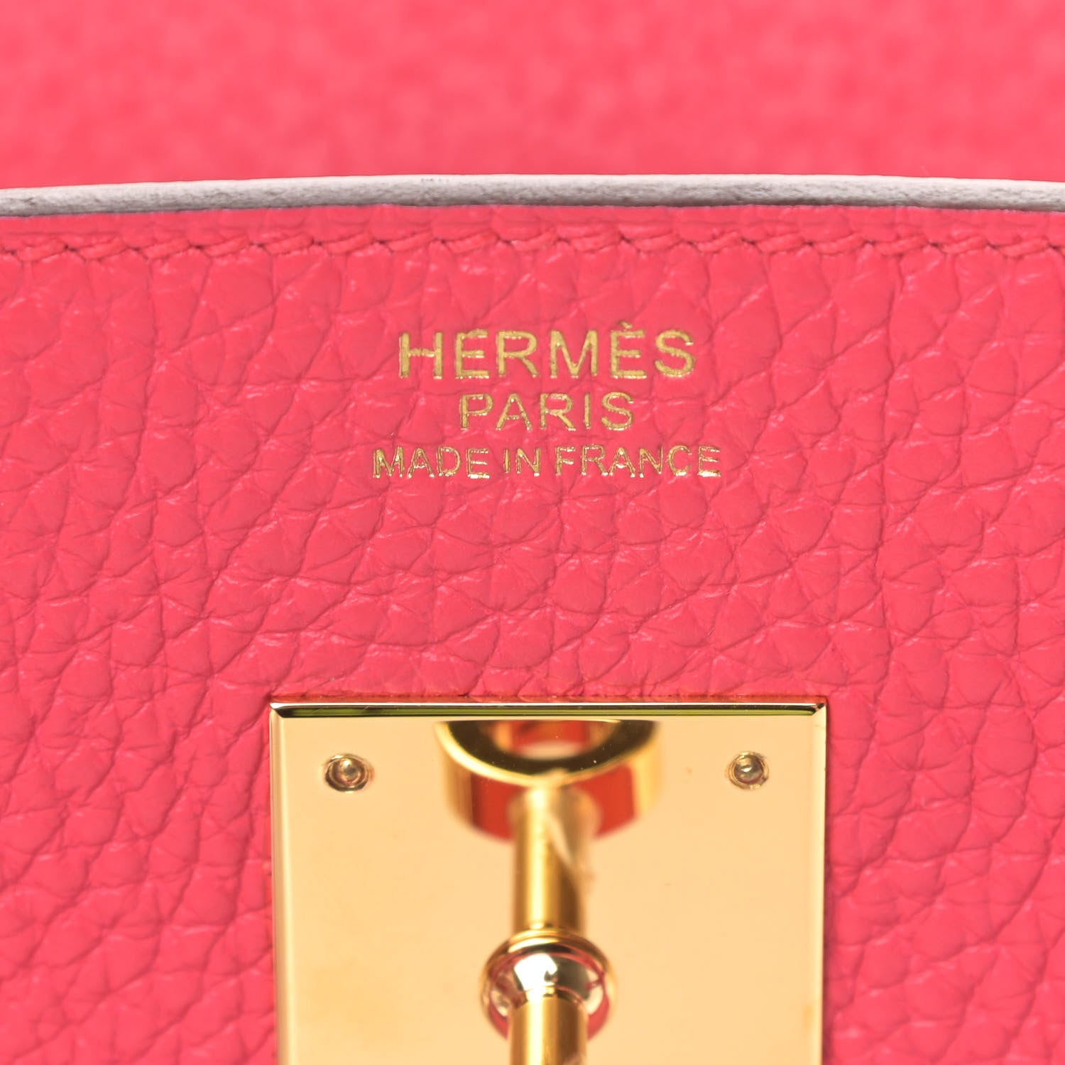 Hermes Taurillon Clemence Birkin 30 Rose Extreme 8 of 11
