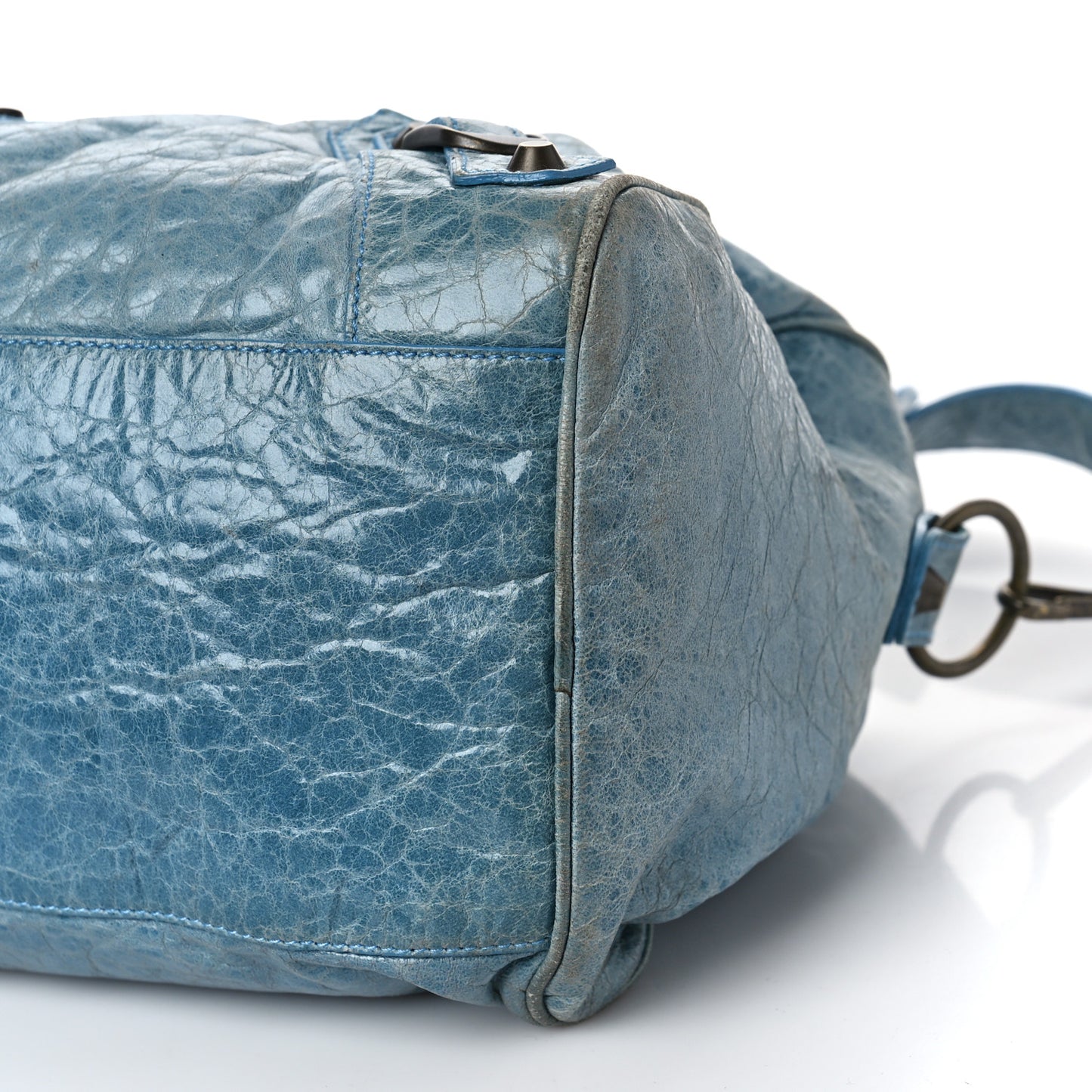 Chevre Classic Hardware Twiggy Aquamarine
