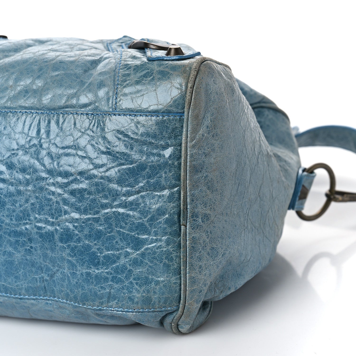 Balenciaga Chevre Classic Hardware Twiggy Aquamarine 9 of 10