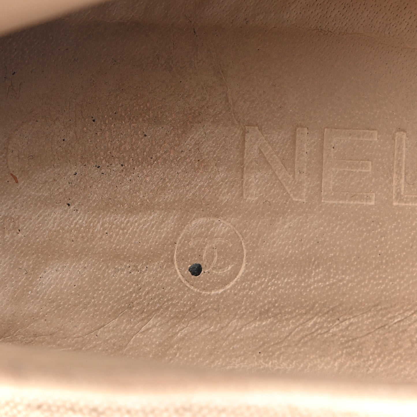 Linen CC Espadrilles 40 Beige Black