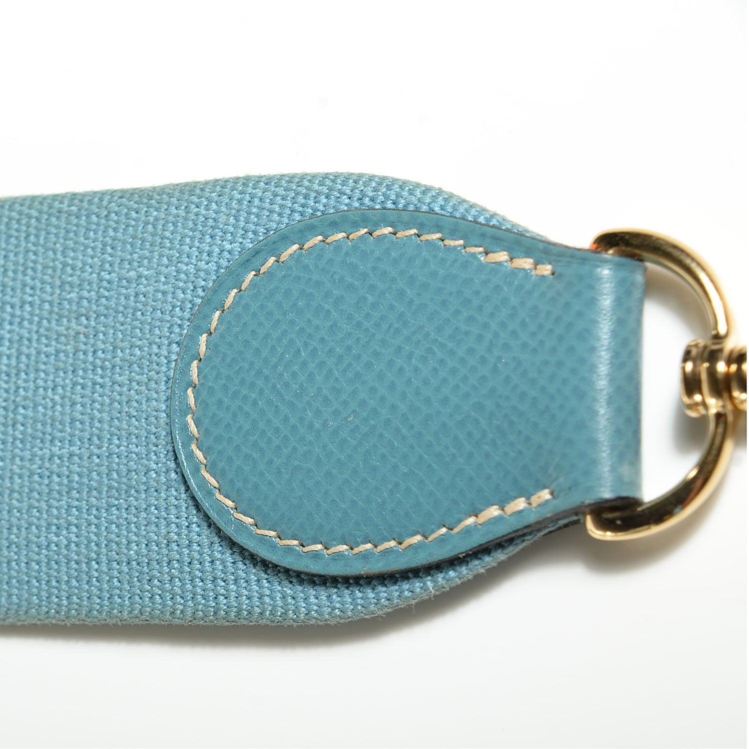 Hermes Courchevel Evelyne GM Blue Jean 13 of 15