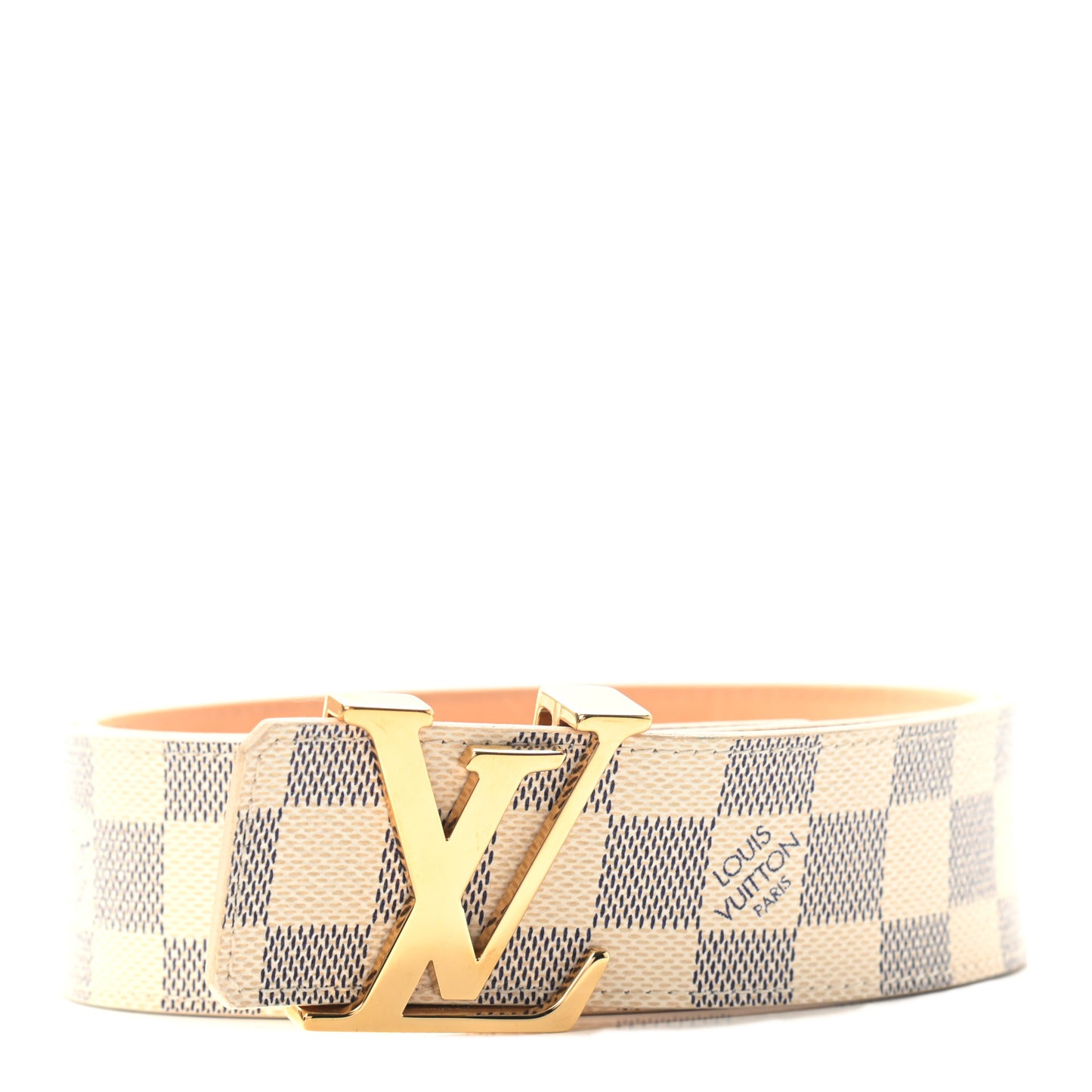 Damier Azur LV Initiales Belt 80 32