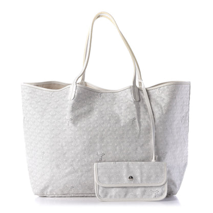 Goyard Goyardine Saint Louis GM White 1 of 8