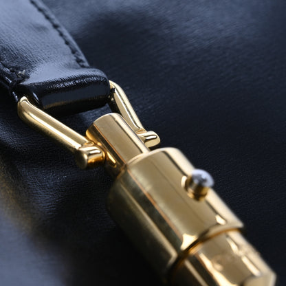 Gucci Boarded Dyana Lux Calfskin Medium Jackie 1961 Hobo Black 15 of 17