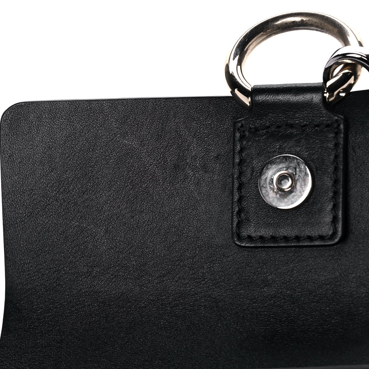 Chloe Suede Calfskin Mini Faye Shoulder Bag Black 12 of 14