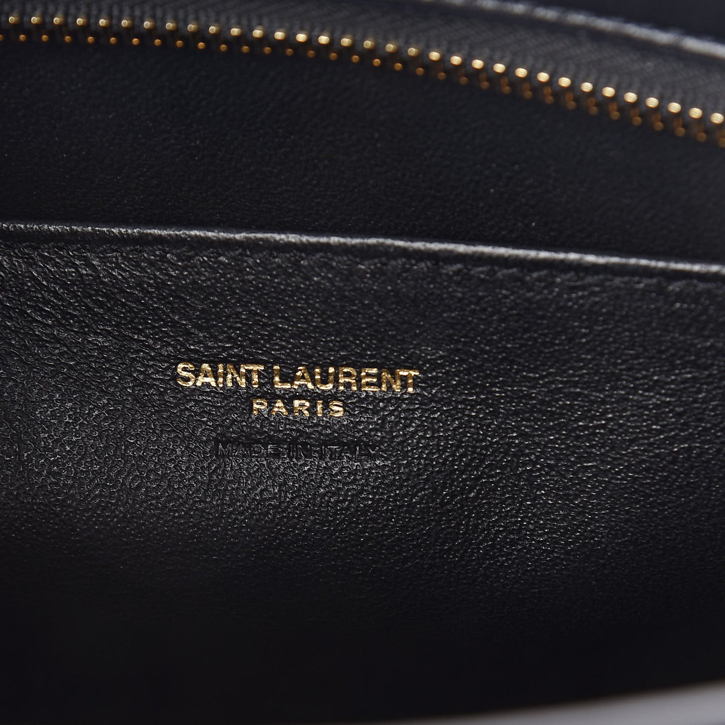 Calfskin Monogram Baby Cabas Black