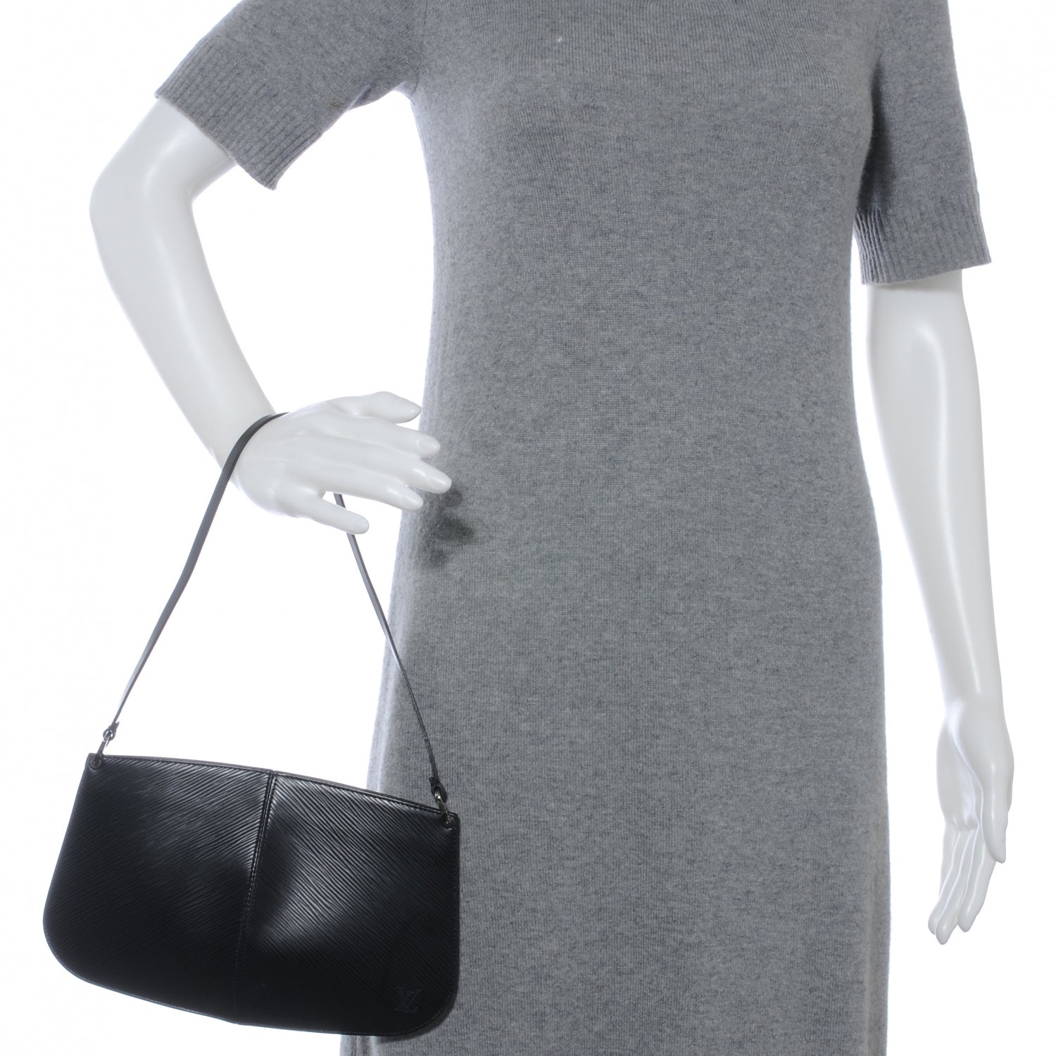 Louis Vuitton Epi Demi-Lune Black 2 of 7