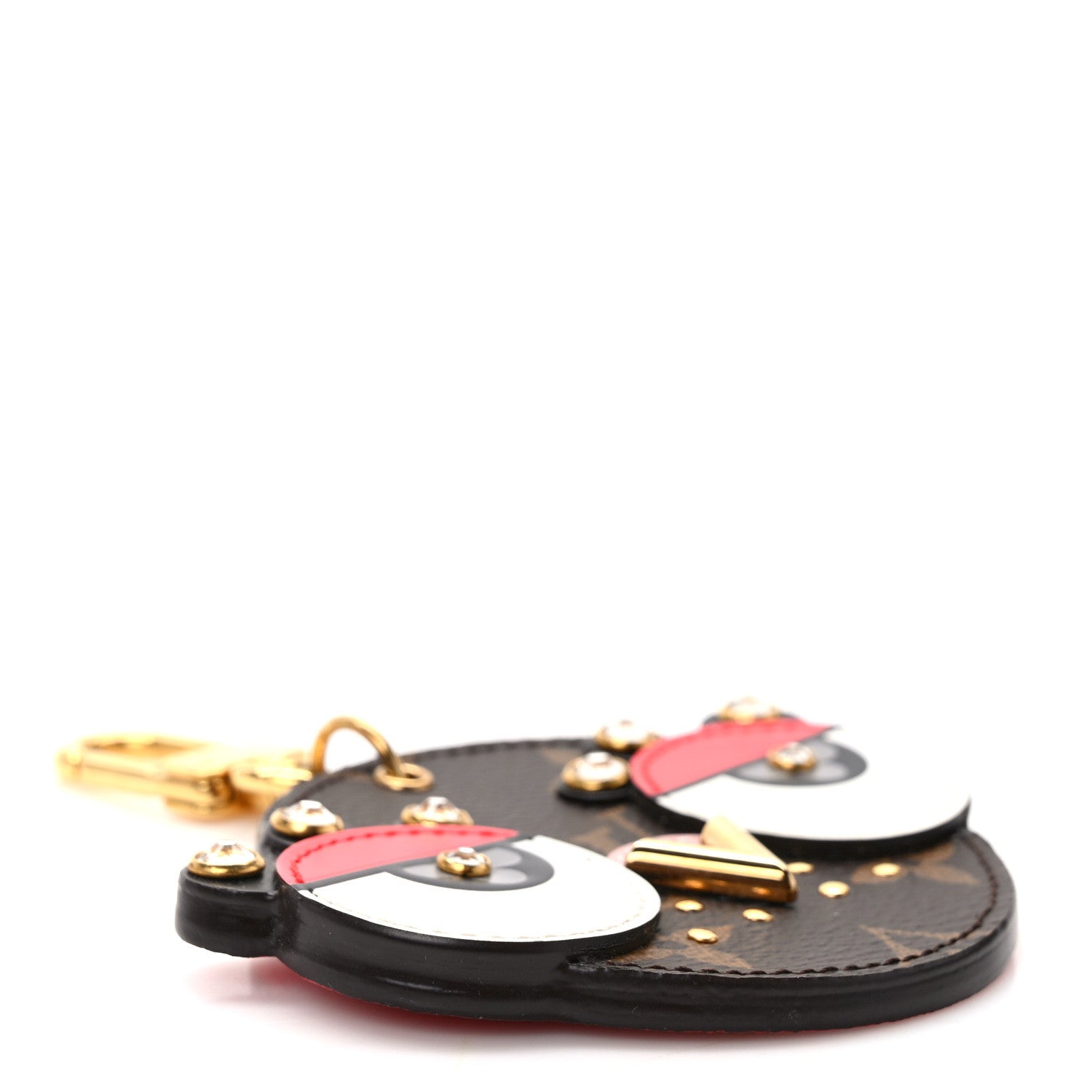 Louis Vuitton Monogram Animal Faces Bird Bag Charm 3 of 4