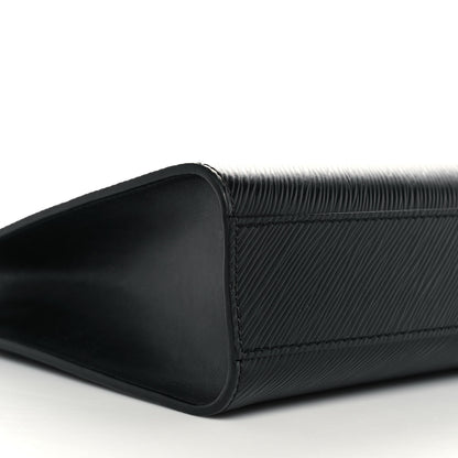 Louis Vuitton Epi Sac Plat BB Black 7 of 9