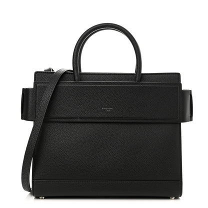 Givenchy Grained Calfskin Small Horizon Satchel Black 1 of 10