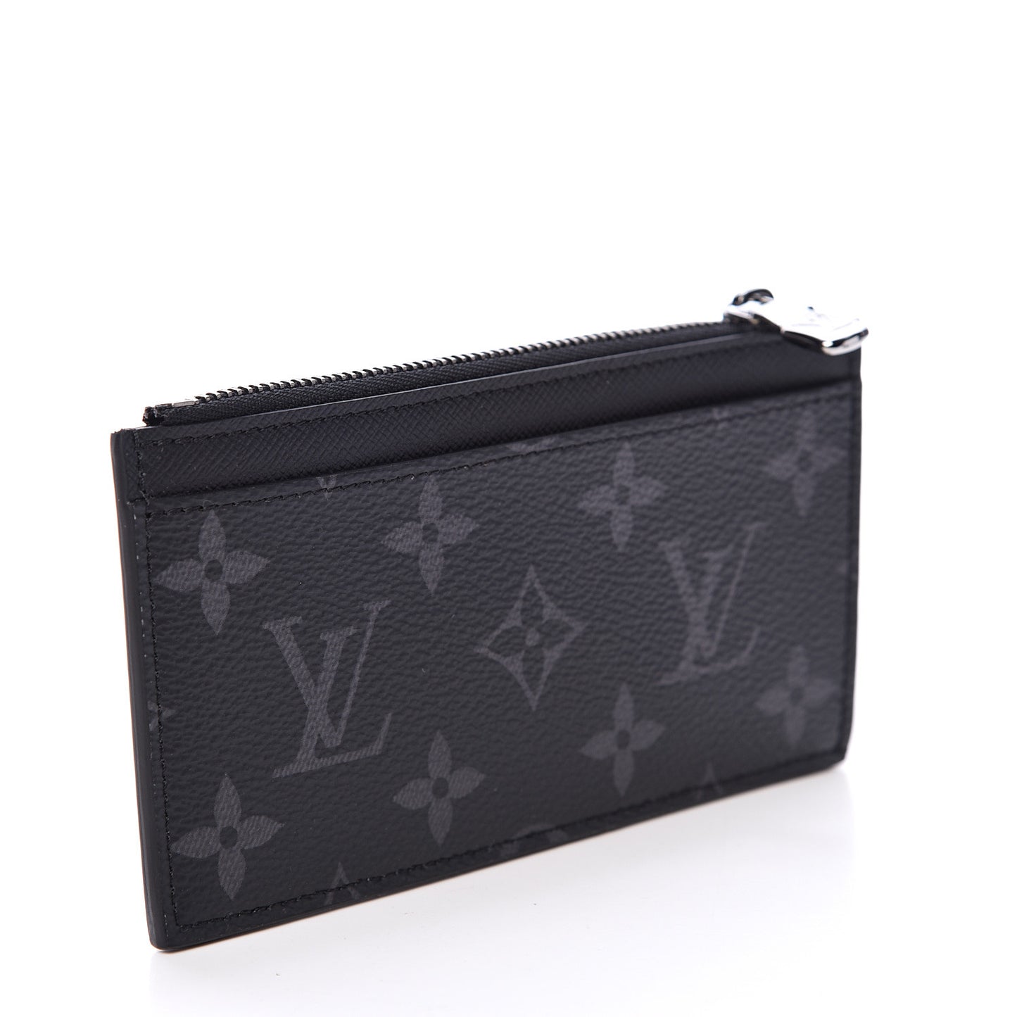 Reverse Monogram Eclipse Taiga Coin Card Holder