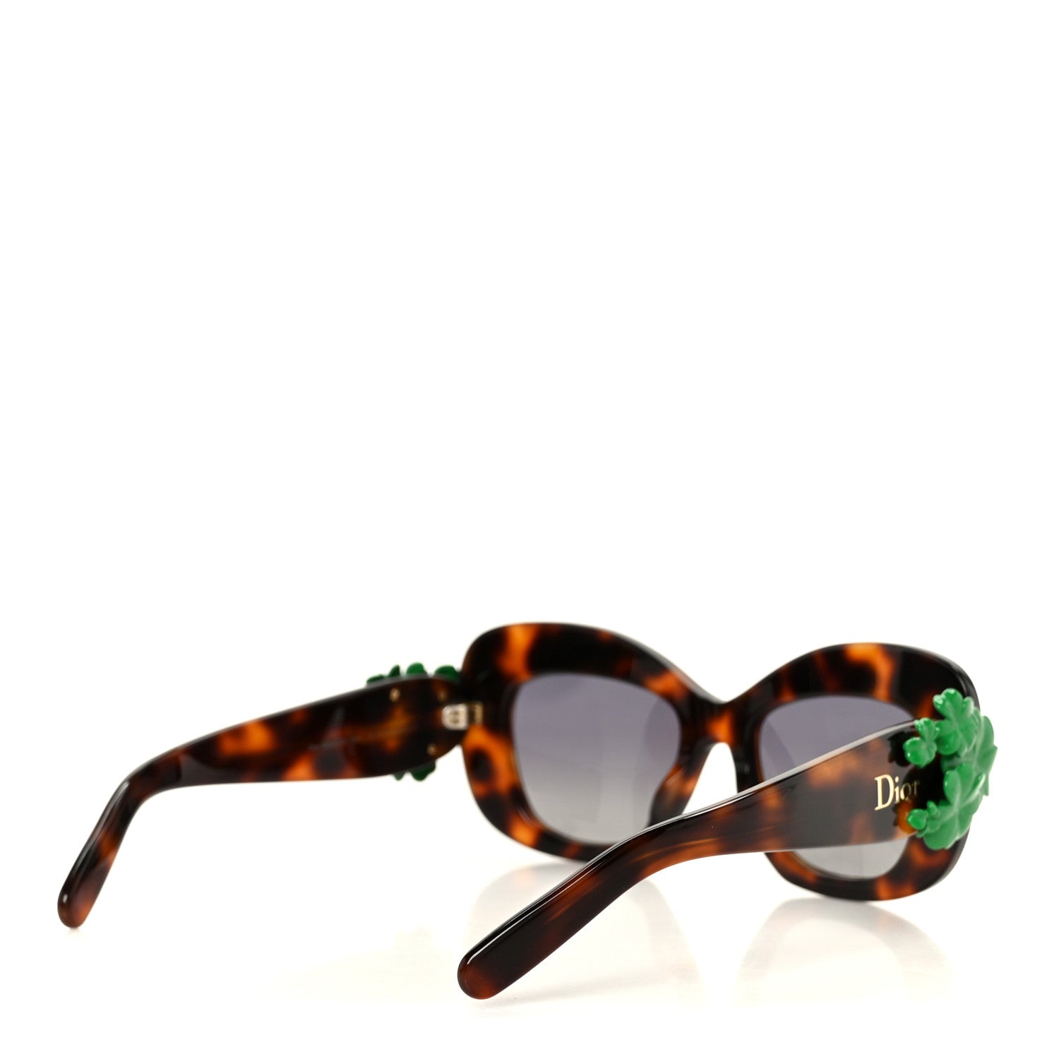 Christian Dior Clover S3I Square Sunglasses Tortoise 4 of 7