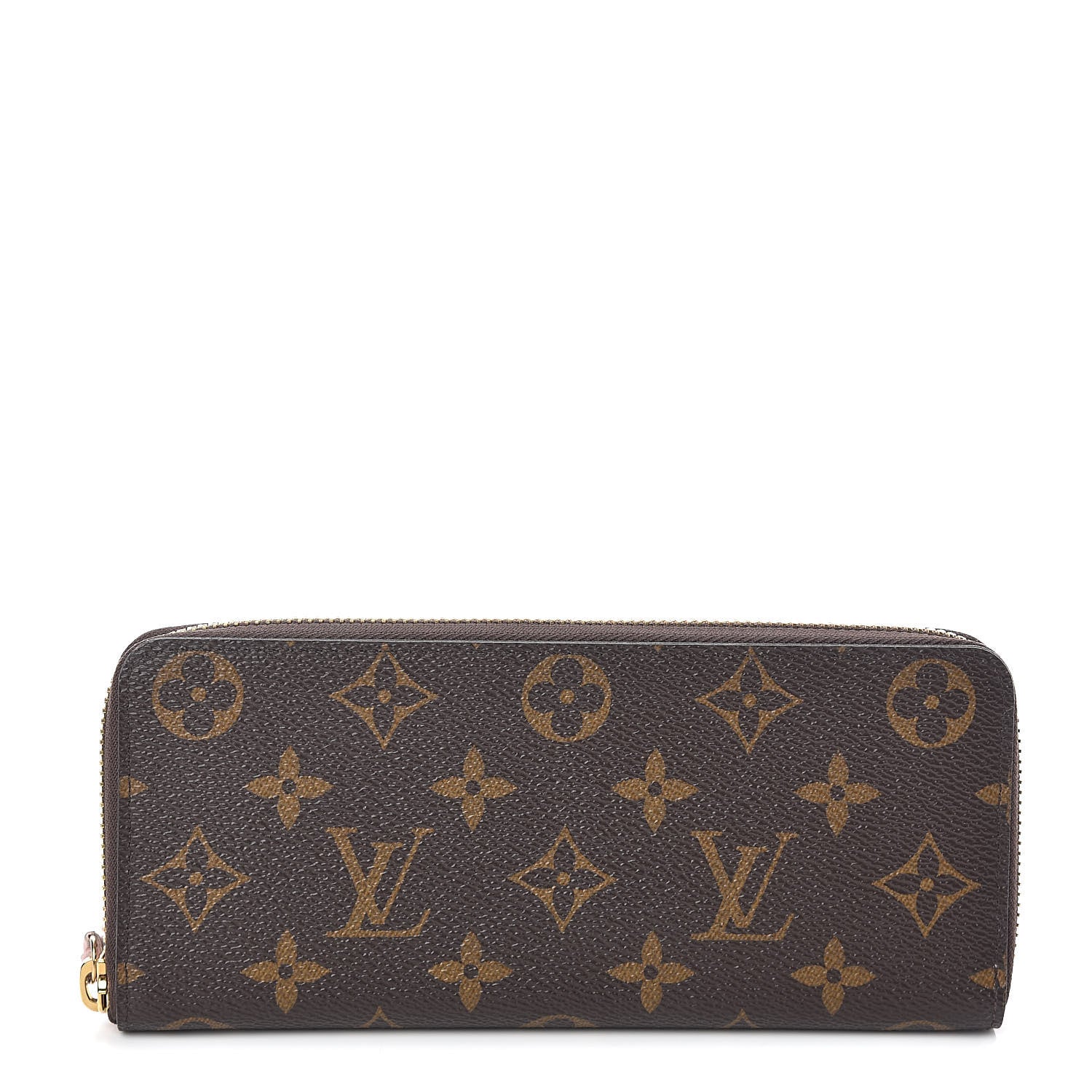 Louis Vuitton Monogram Clemence Wallet Rose Ballerine 1 of 6