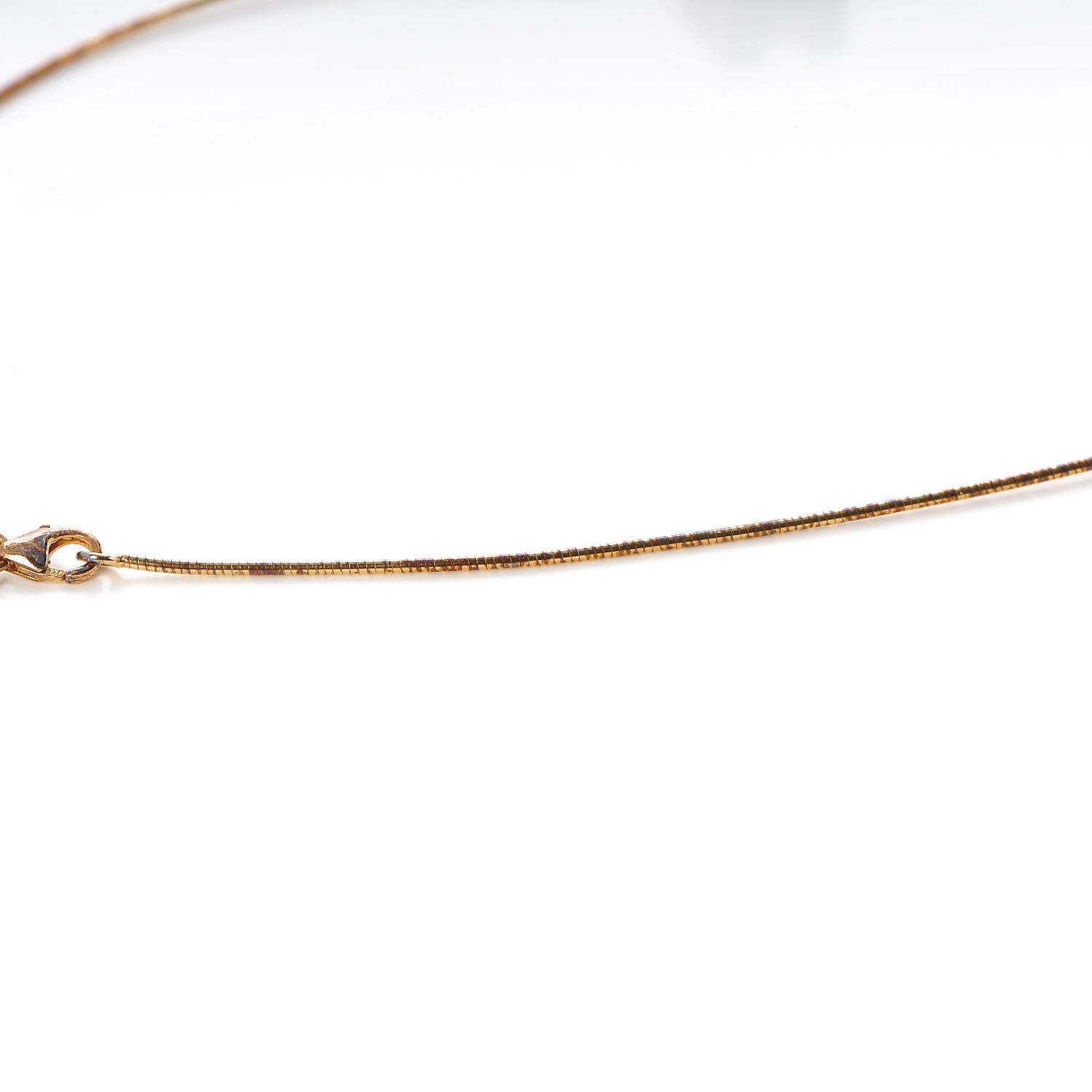 Hermes Gold Lacquered Cage d'H Pendant Necklace Black 4 of 10