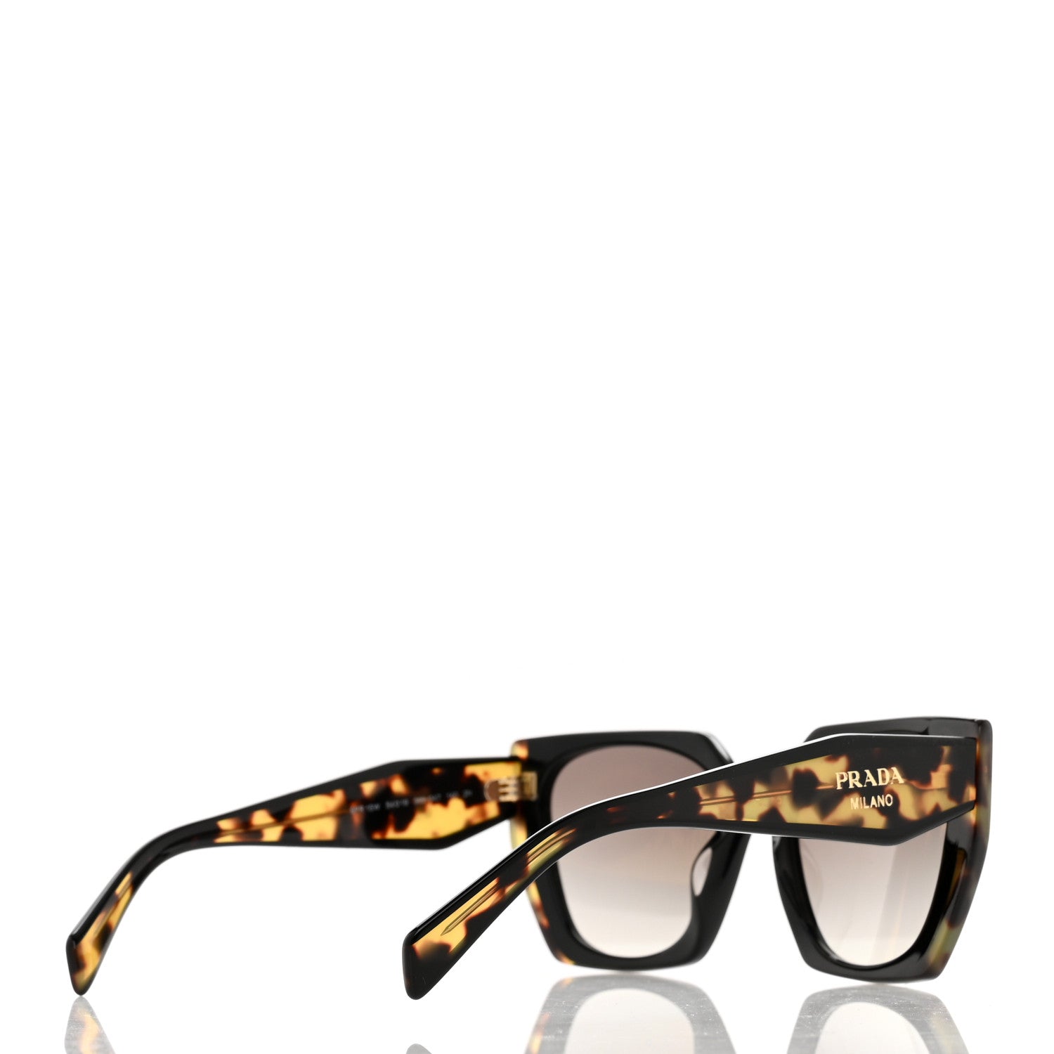 Prada Acetate Sunglasses SPR 15W Tortoise 4 of 7