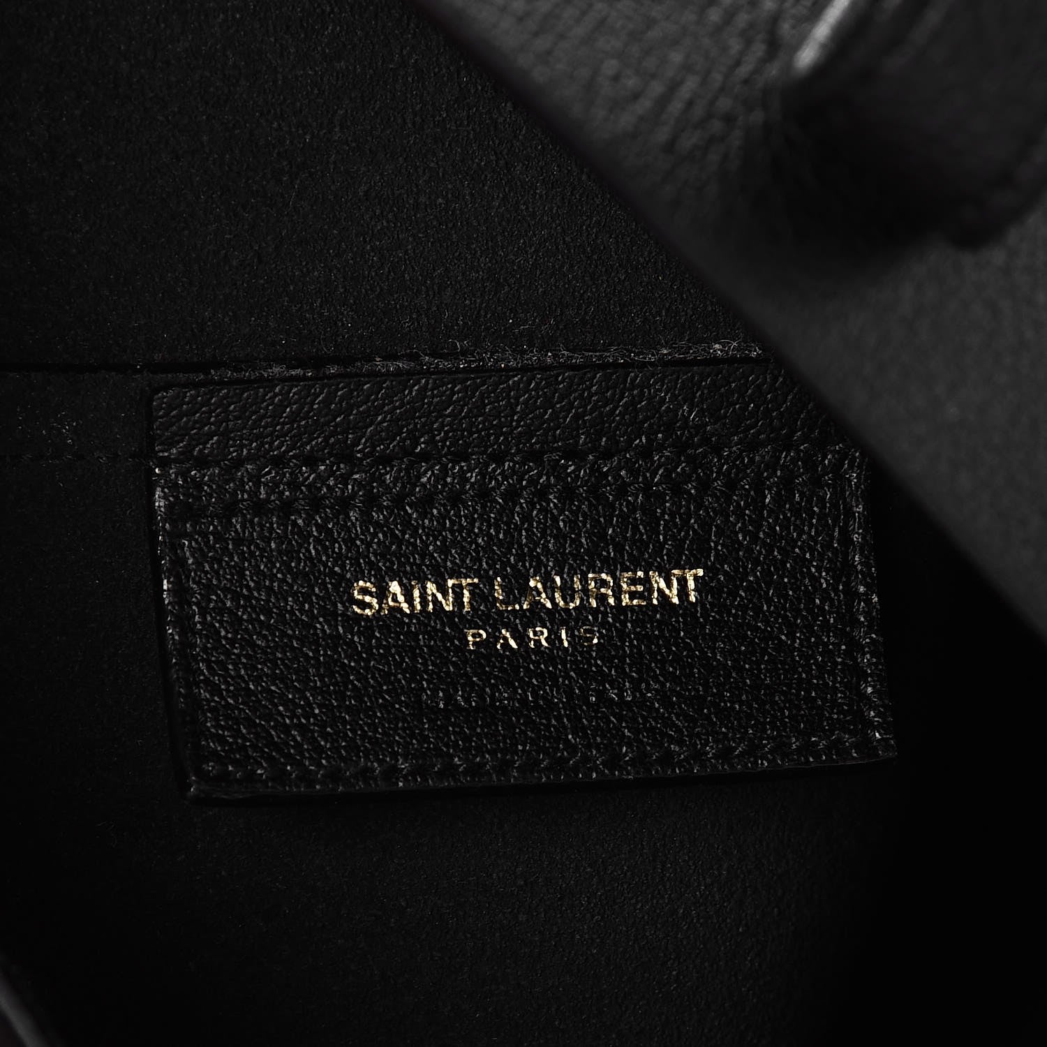 Saint Laurent Calfskin Large Shopping Tote Black 6 of 9
