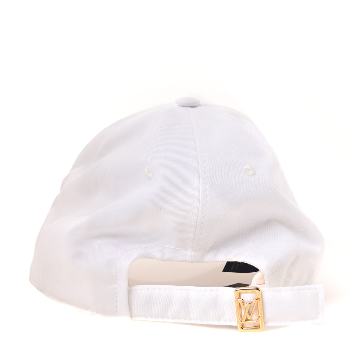 Cotton Baseball Cap M White