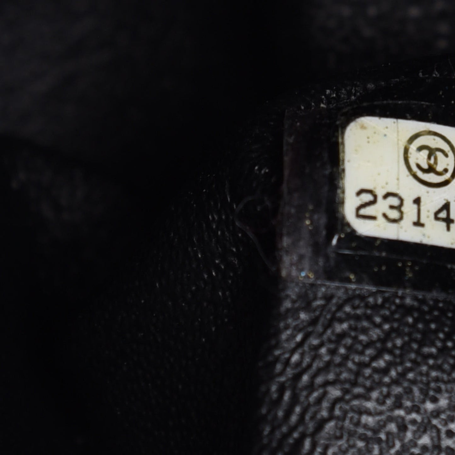 Aged Calfskin Chevron Quilted 2.55 Reissue 226 So Black
