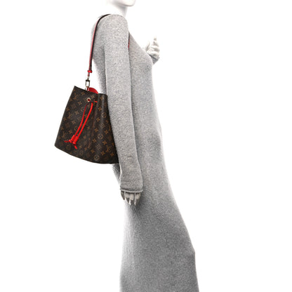 Louis Vuitton Monogram Neonoe MM Coquelicot 2 of 10