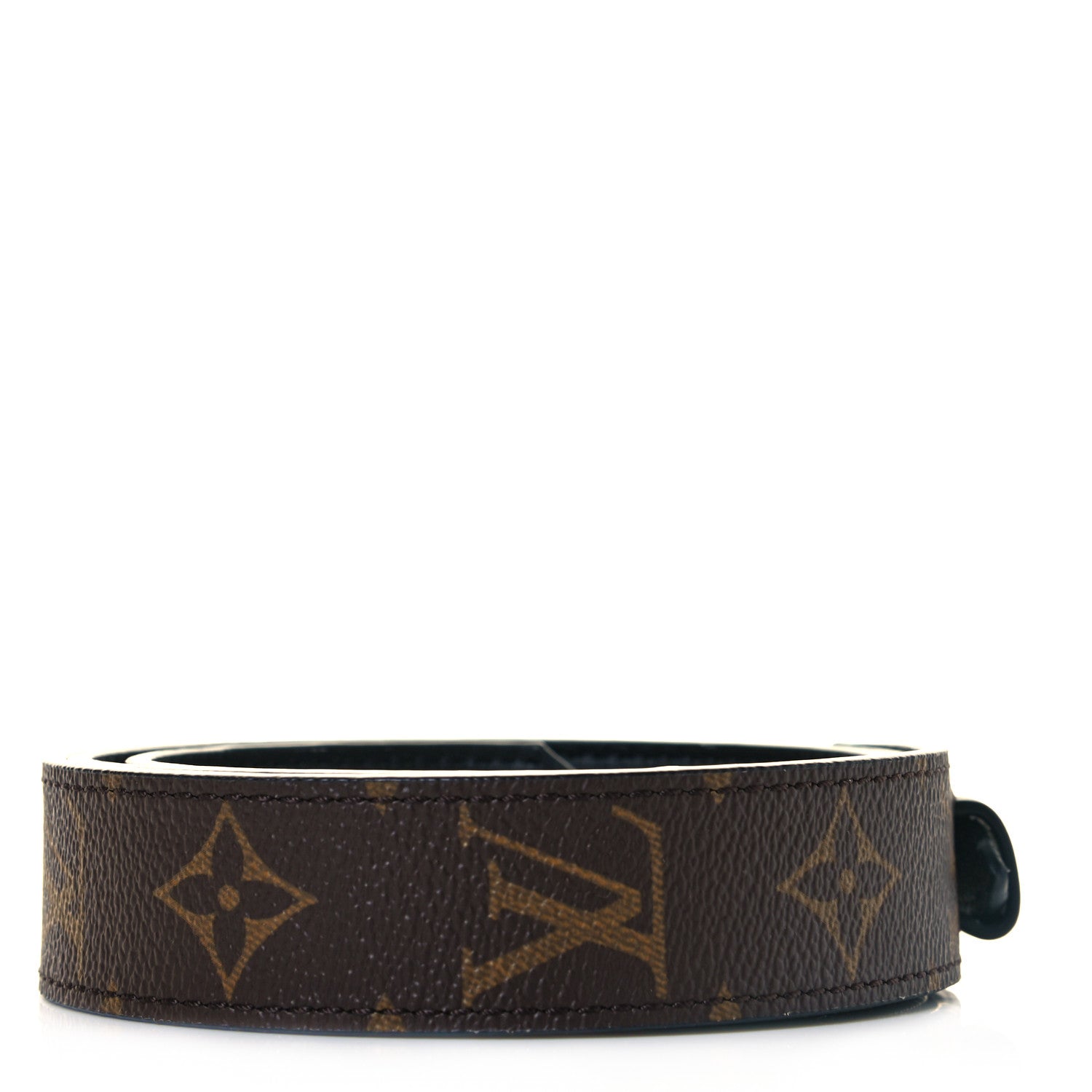 Louis Vuitton Monogram Bandouliere Shoulder Strap XL Black 2 of 5