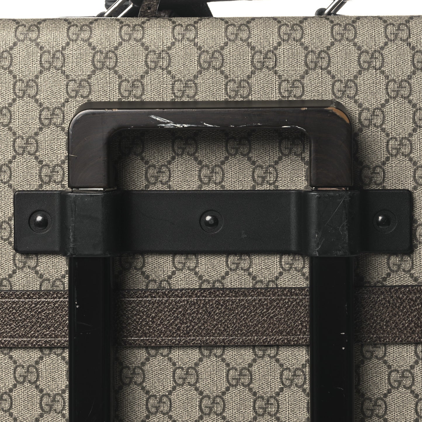 Supreme Monogram Globe-Trotter Carry-On Brown