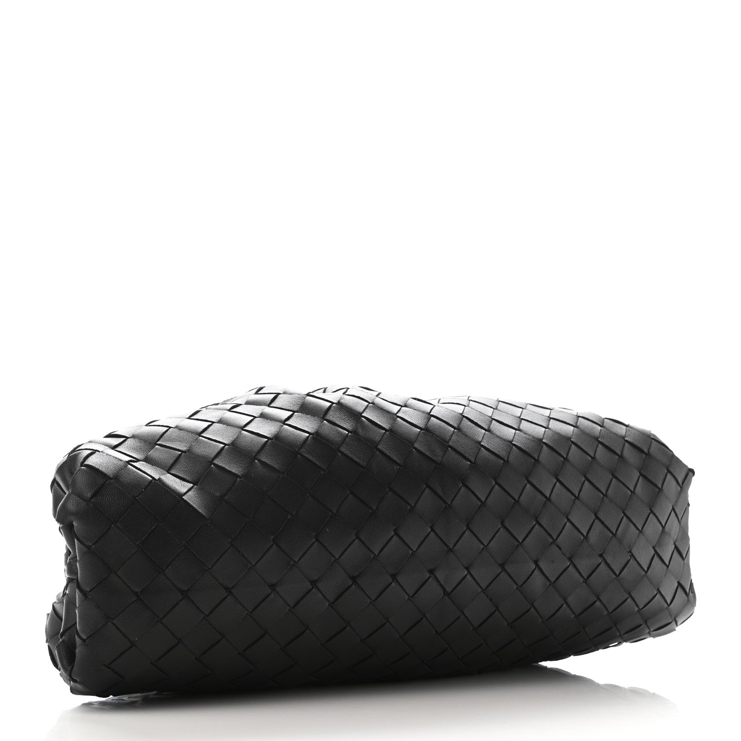 Bottega Veneta Nappa Maxi Intreccio The Pouch Oversized Clutch Black 4 of 10