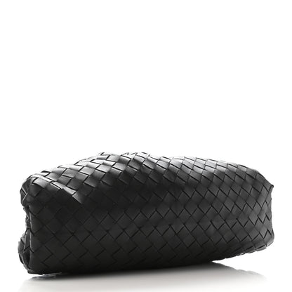 Bottega Veneta Nappa Maxi Intreccio The Pouch Oversized Clutch Black 4 of 10