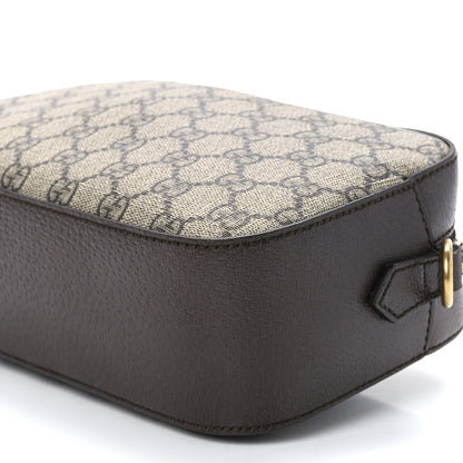 Gucci GG Supreme Monogram Web Neo Vintage Shoulder Bag Beige New Acero Crop 13 of 14