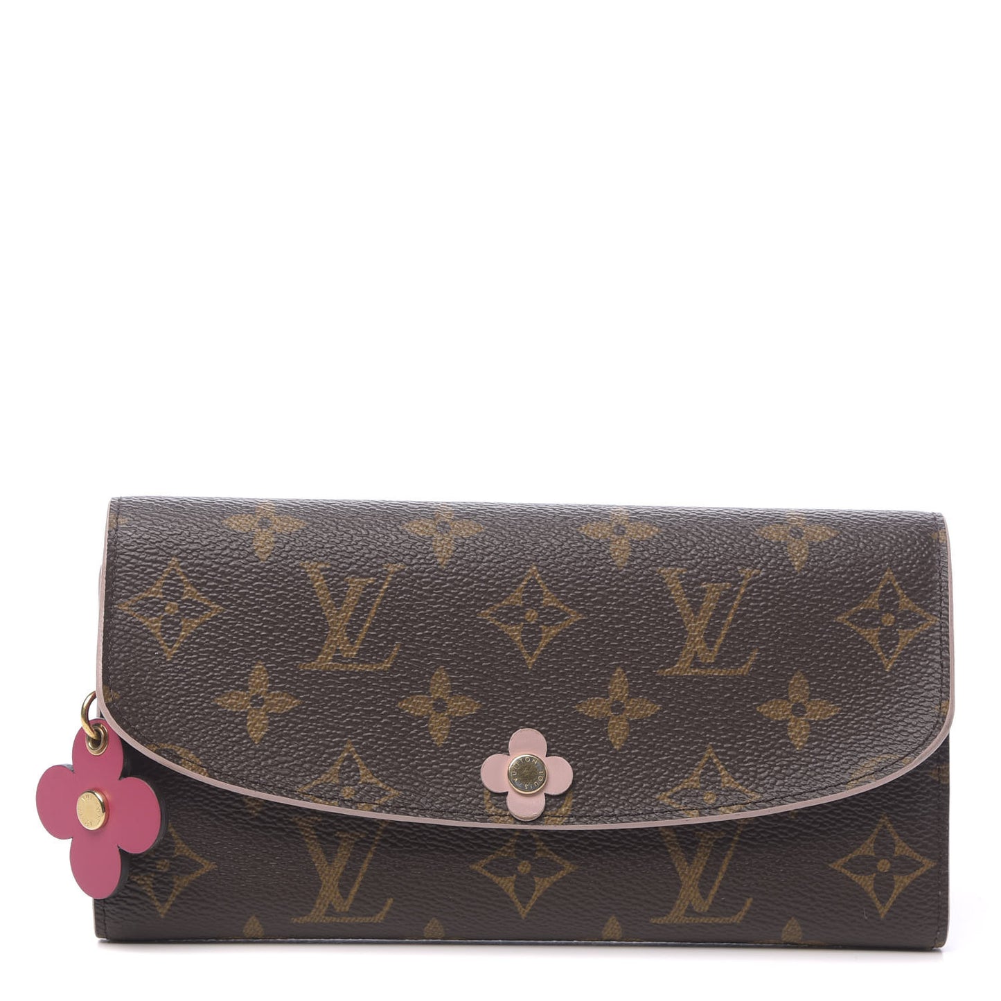 Monogram Bloom Flower Emilie Wallet