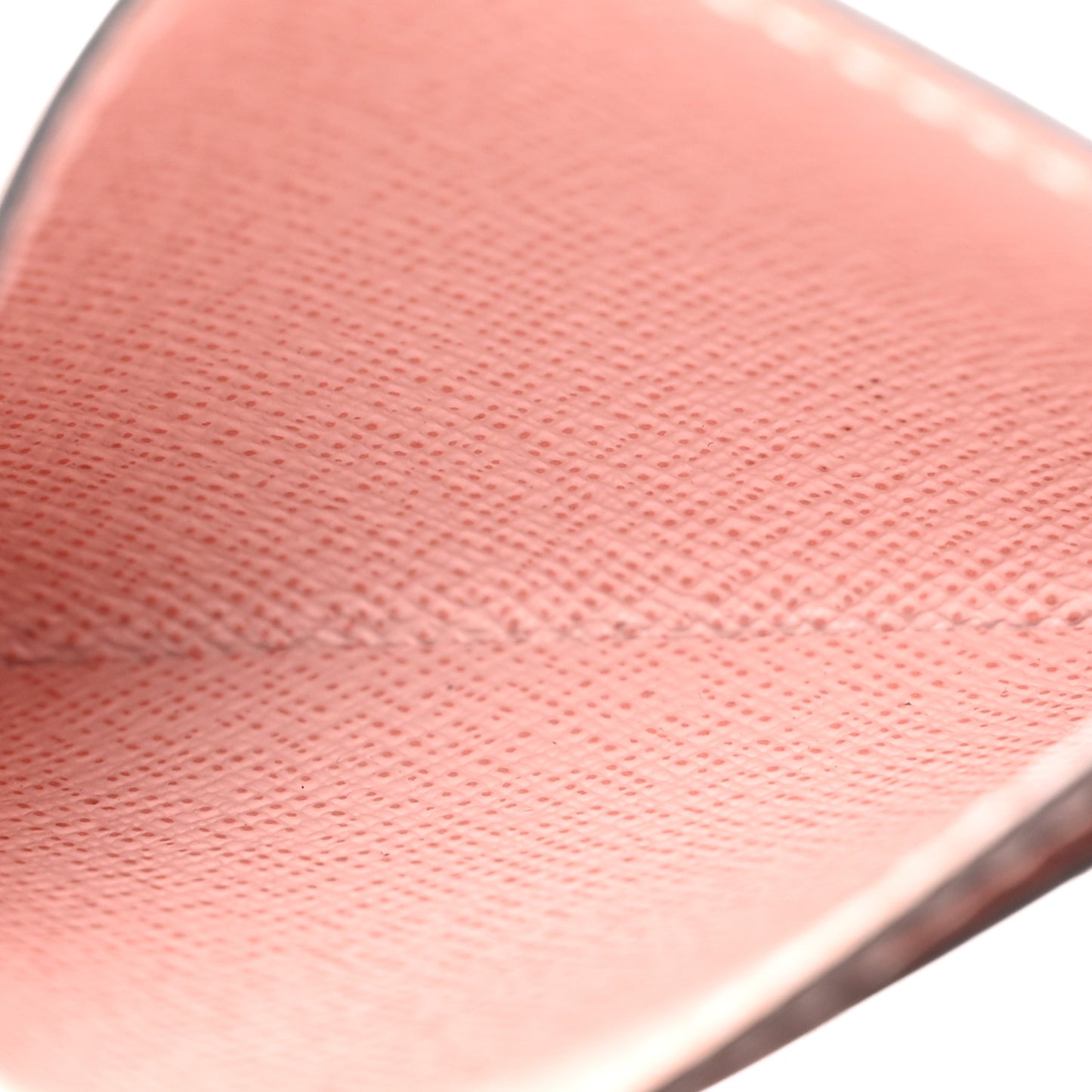 Epi Trio Card Case Wallet Rose Ballerine Rouge Fuchsia