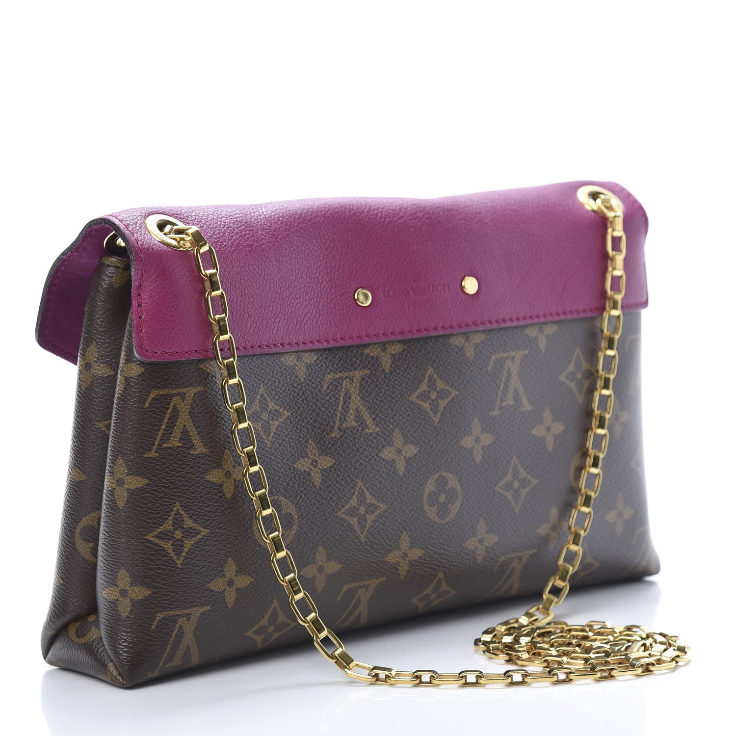 Louis Vuitton Monogram Pallas Chain Aurore 3 of 14