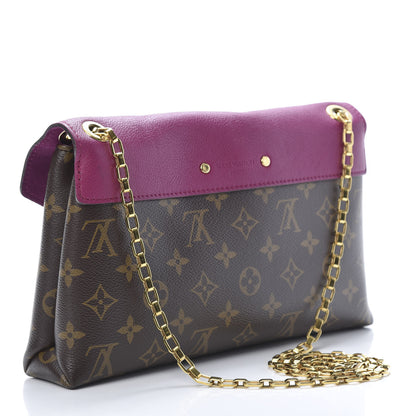 Louis Vuitton Monogram Pallas Chain Aurore 3 of 14