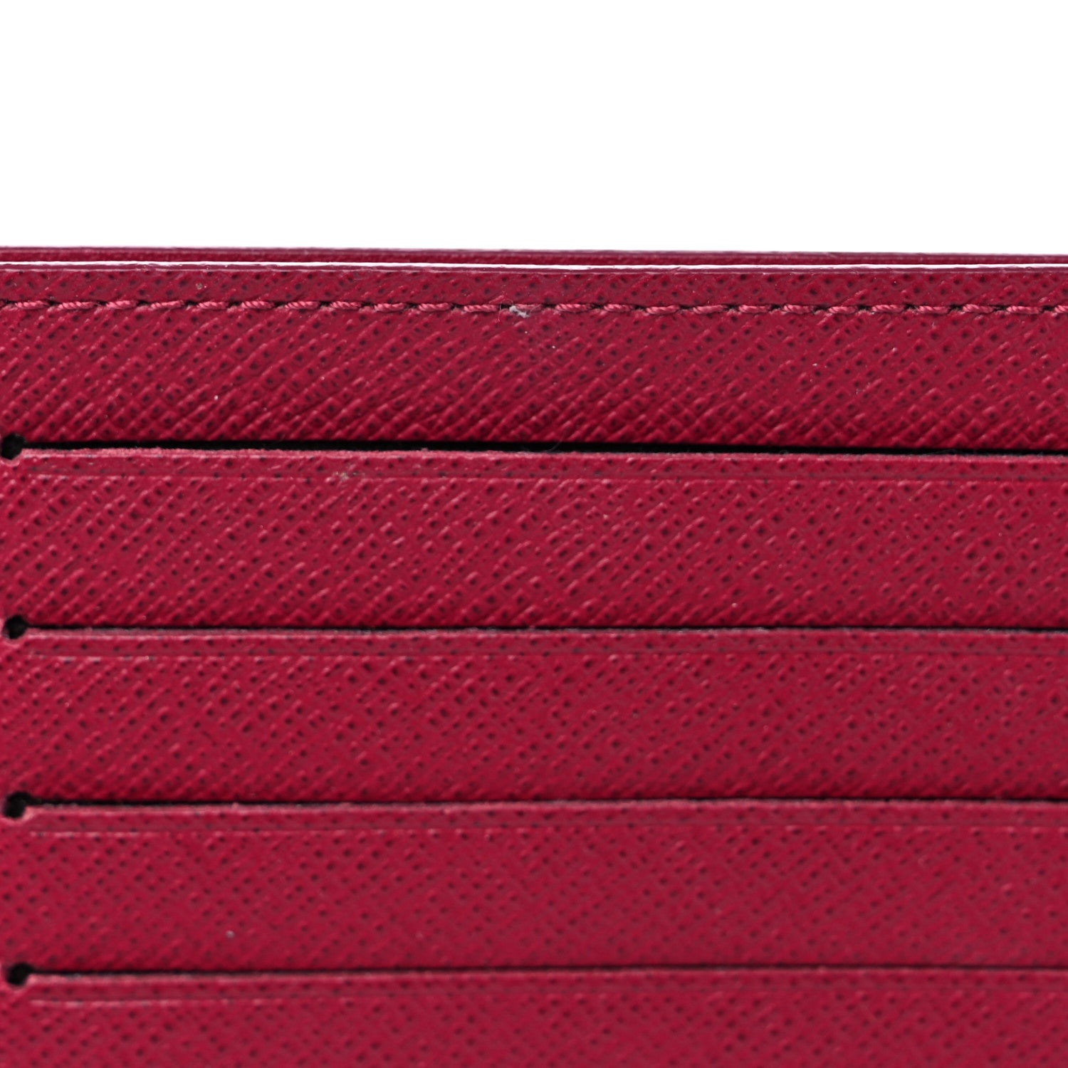 Louis Vuitton Calfskin Felicie Card Holder Insert Fuchsia 7 of 8
